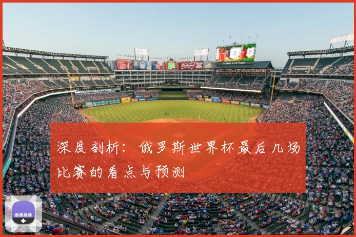 深度剖析：俄罗斯世界杯最后几场比赛的看点与预测