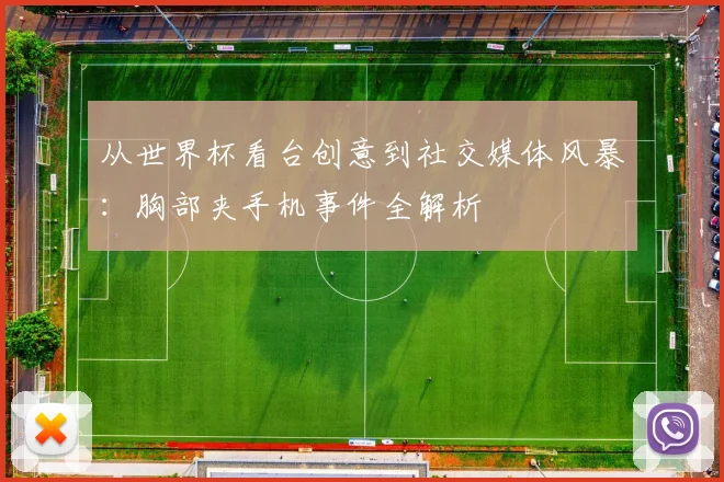从世界杯看台创意到社交媒体风暴：胸部夹手机事件全解析