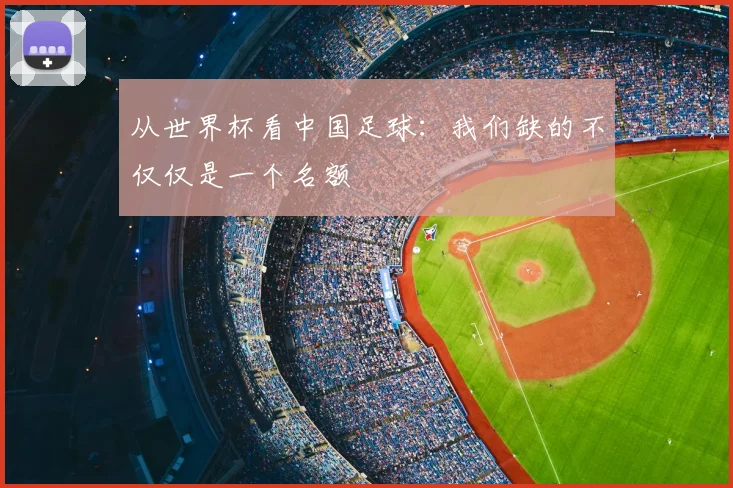 从世界杯看中国足球：我们缺的不仅仅是一个名额